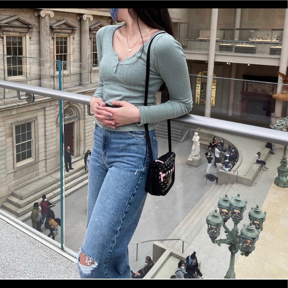 Zara TikTok Hi Rise Wide Leg Jeans